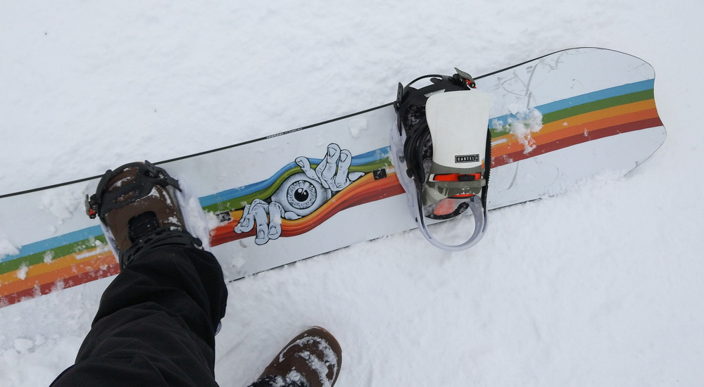 gunstig Onderdrukking Vlek Burton Deep Thinker Snowboard Review - Snowboard Robot