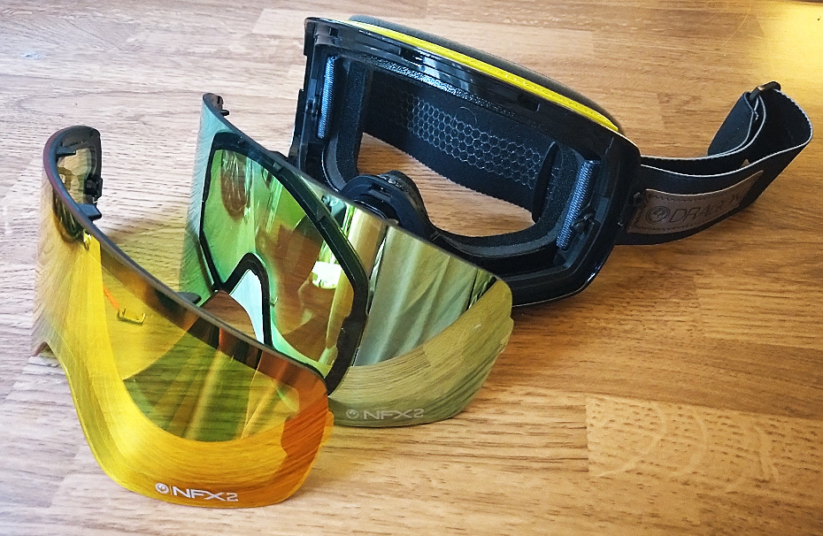 dragon nfx2 goggles removed