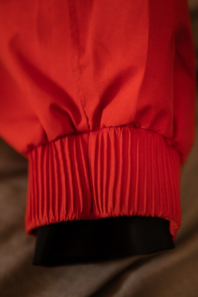 volcom arthur longo jacket elastic cuff